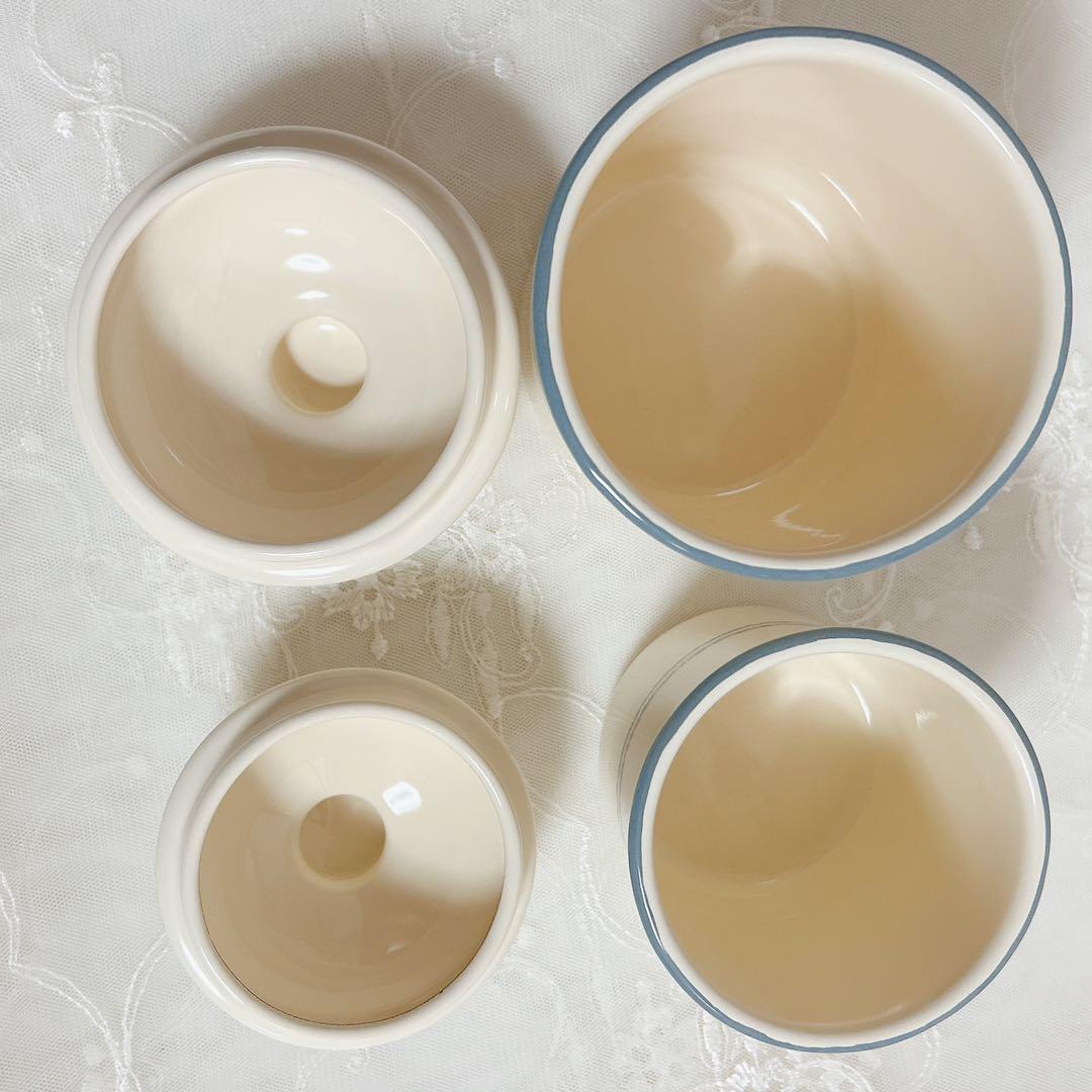 2個セット imane シャルロット 琺瑯キャニスター SとMサイズ imane