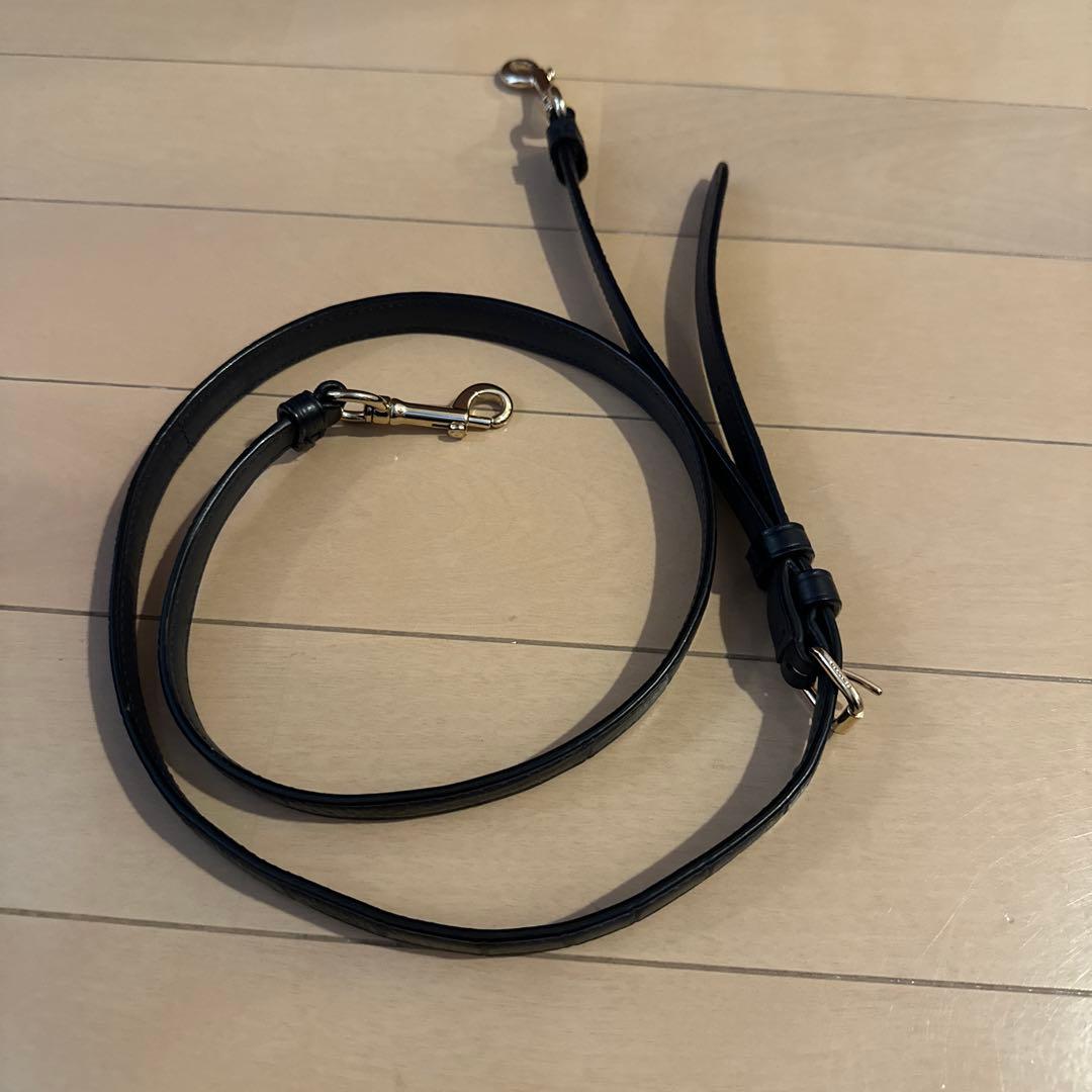 COACH クロコ型押しハンドバック