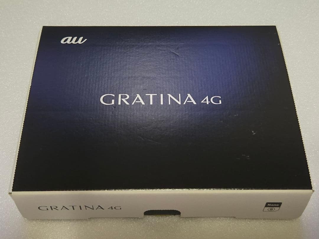 新品未使用 au GRATINA 4G KYF31 ブラック SIMフリー