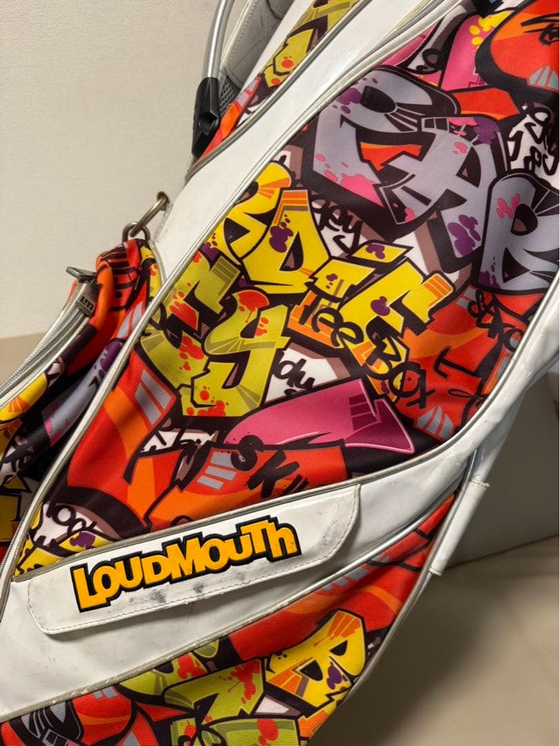 【送料込み】希少　ゴルフバッグ　ラウドマウス　スタンド式キャディバッグ