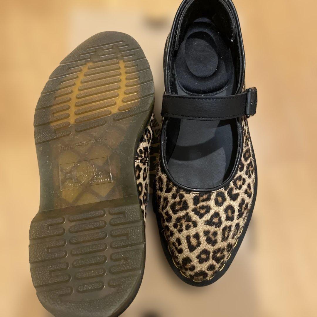 ドクターマーチン　ELPHIE MJ ヒョウ柄 ローファー US6