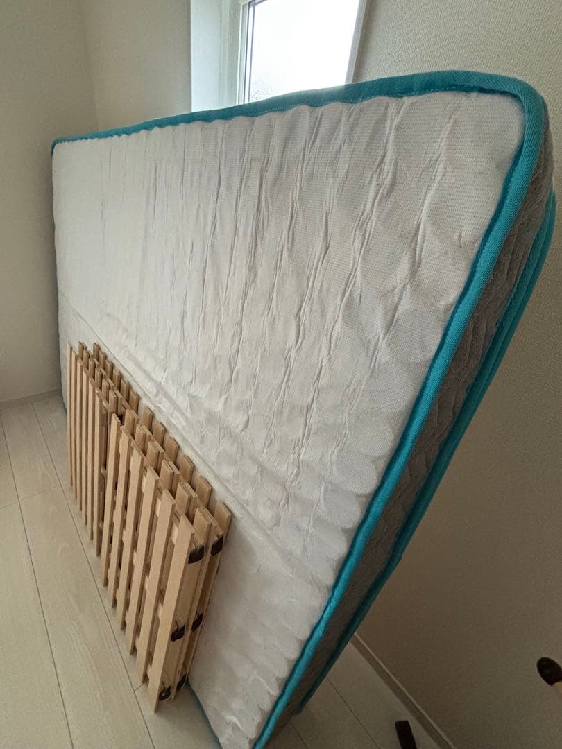 ニトリ 木製すのこベッド Serweetマットレス ダブルサイズ セット