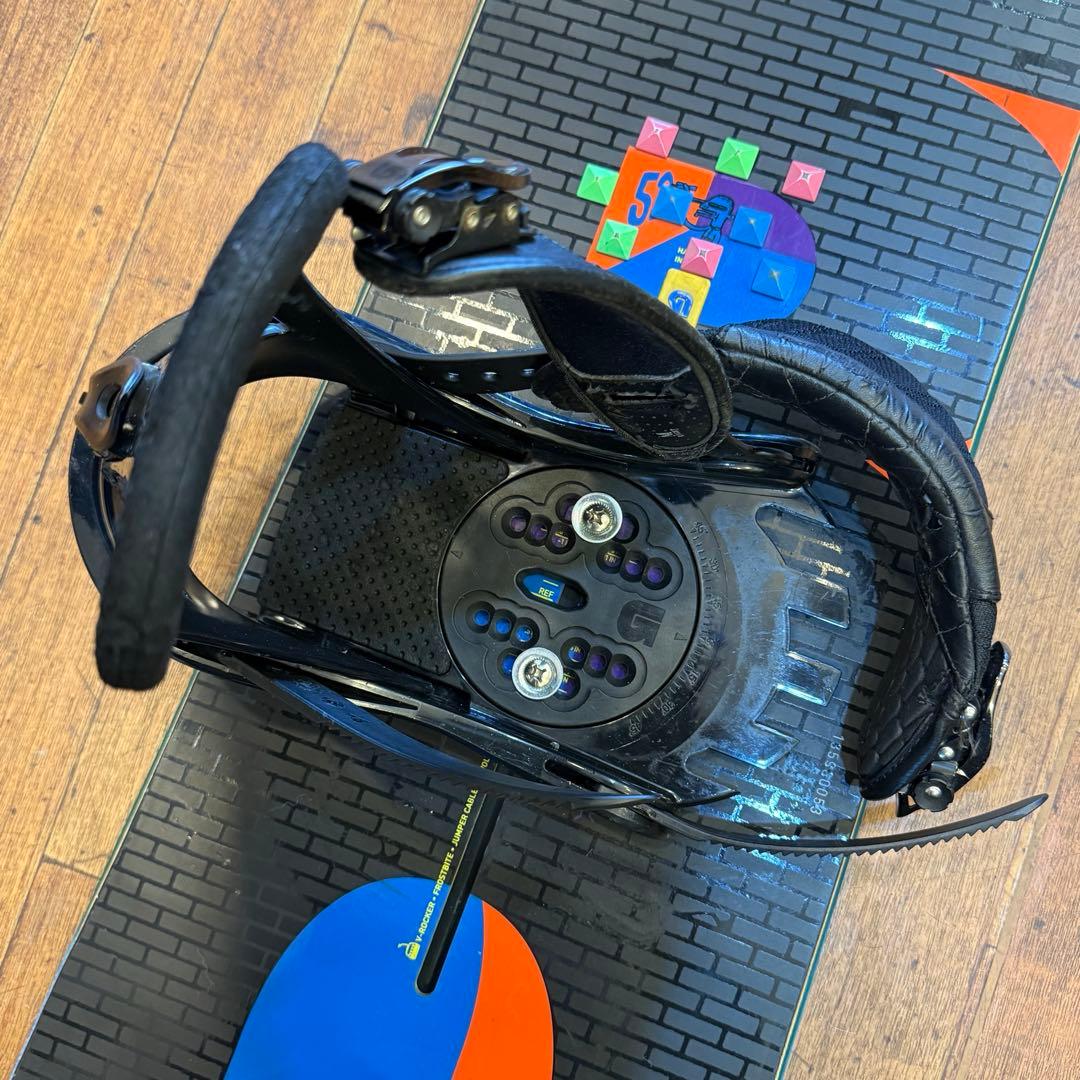 送料込！Burton スノーボード3点セットジャンク 26.5cm 152cm