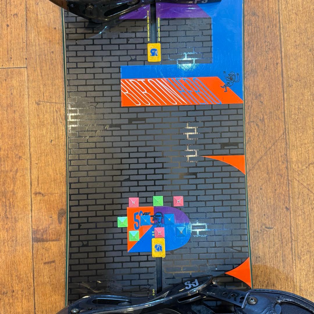 送料込！Burton スノーボード3点セットジャンク 26.5cm 152cm