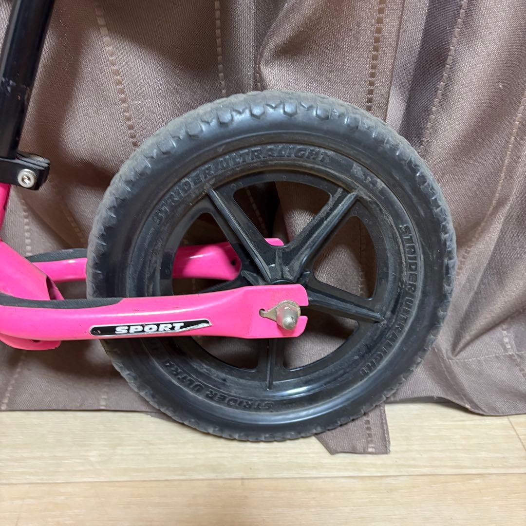 STRIDER スポーツタイプ　バランスバイク 12インチ ピンク　ストライダー