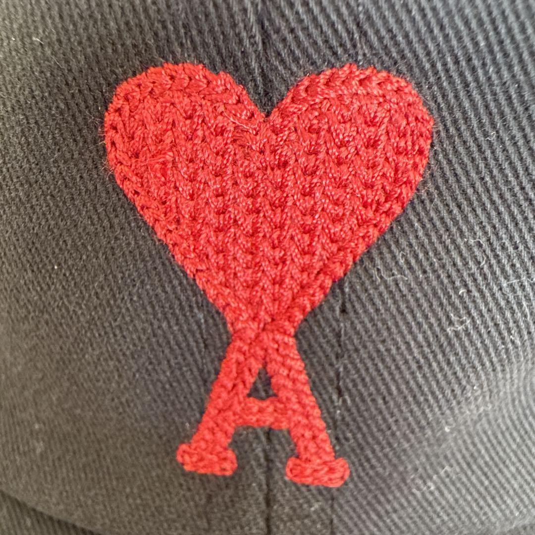 AmiParis アミパリス ベースボールキャップ 帽子 ブラック 男女兼用