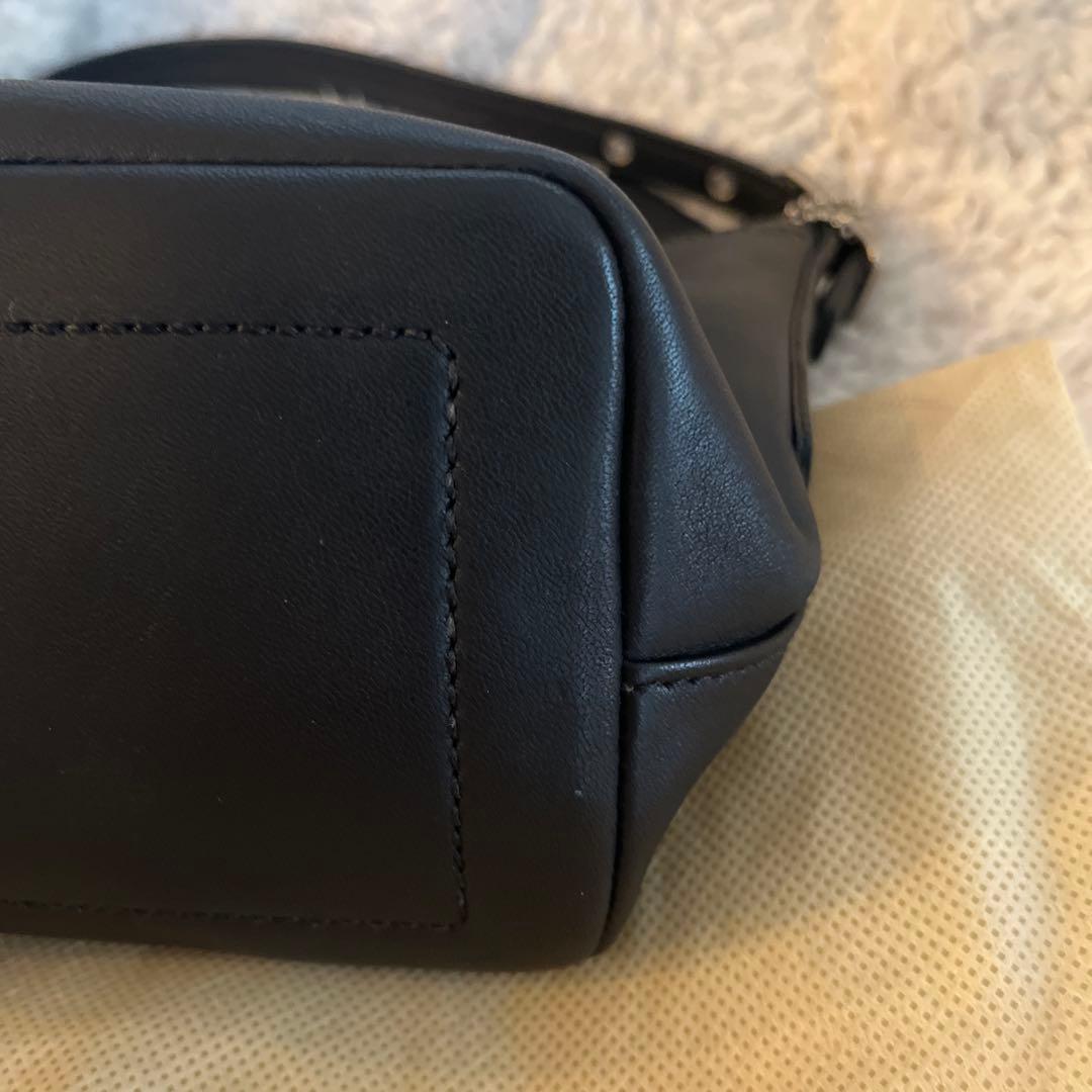 COACH コーチ ワンショルダーバッグ 黒 レザー 本革 ブラック