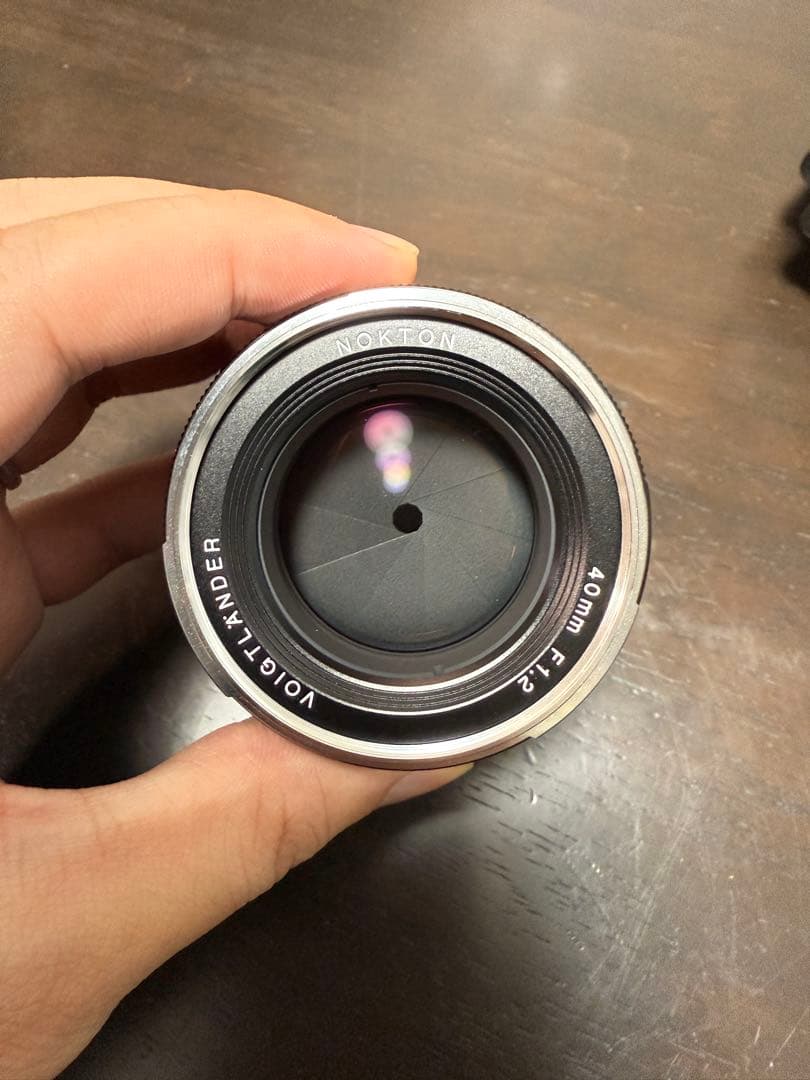 レンズ(単焦点) nokton 40mm f1.4 vm