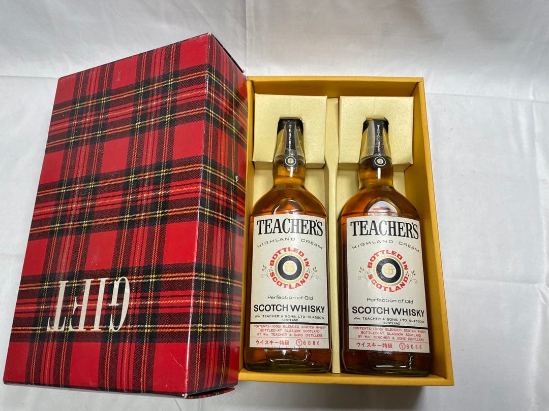 ティーチャーズハイランドクリーム　古酒 2本