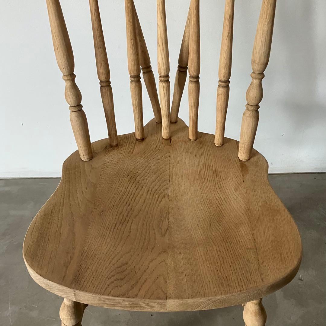 レトロ　アンティーク　古道具　古家具　剥離家具　ストリップド　ウィンザーチェア