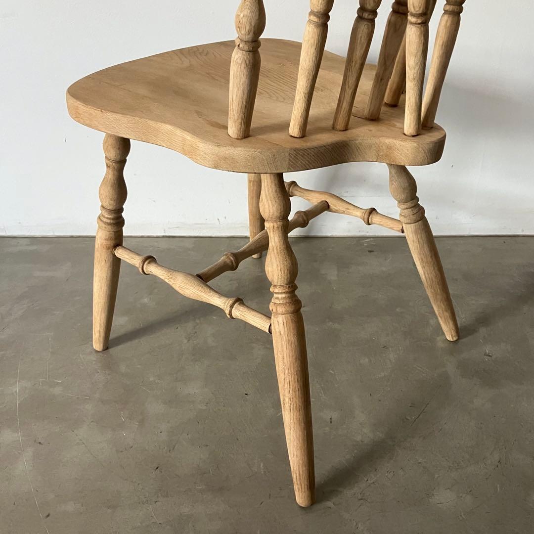 レトロ　アンティーク　古道具　古家具　剥離家具　ストリップド　ウィンザーチェア