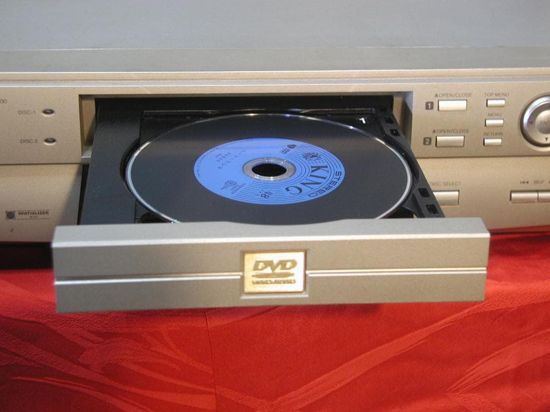 【高級機種】★東芝 DVDプレーヤー。SD-5000　リモコン付動作良好です★