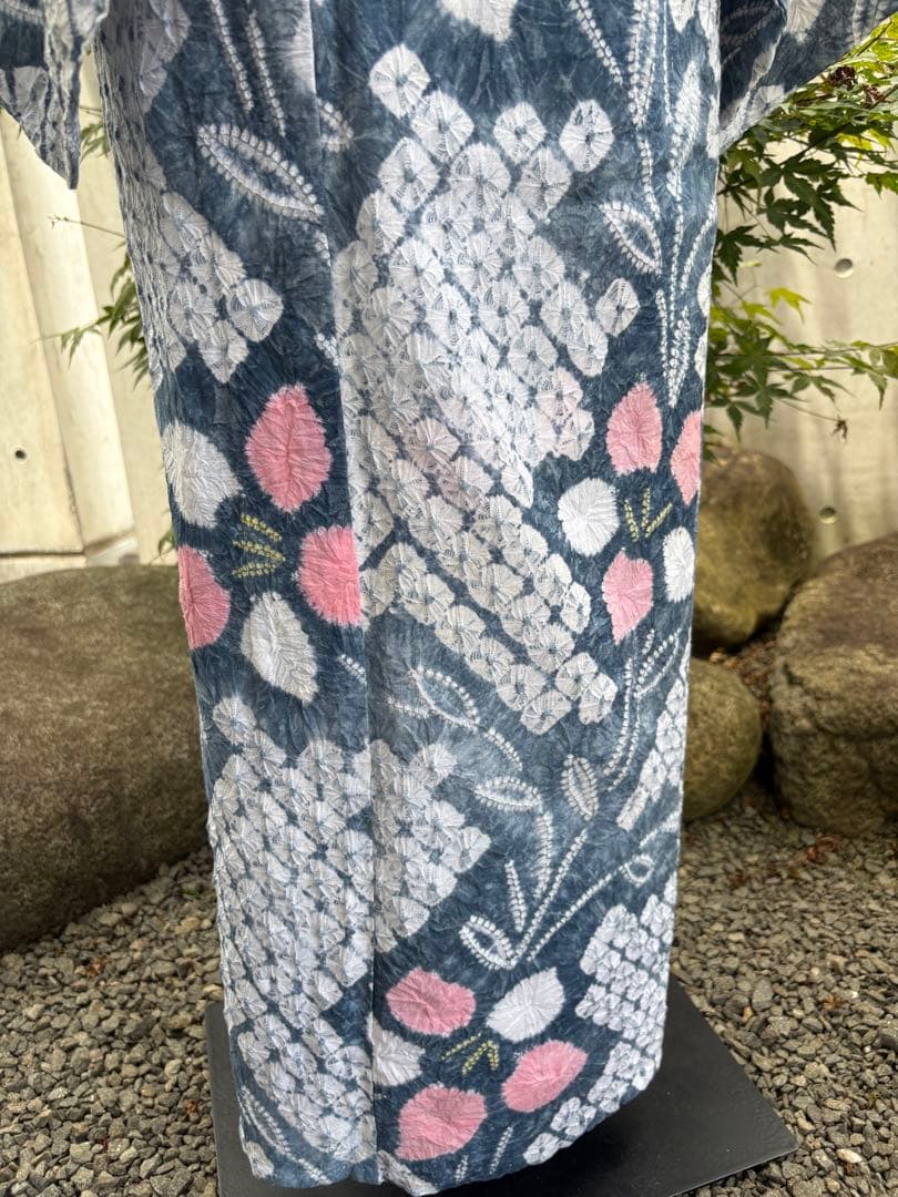 有松絞り浴衣♡スマイル♡ 休業中様