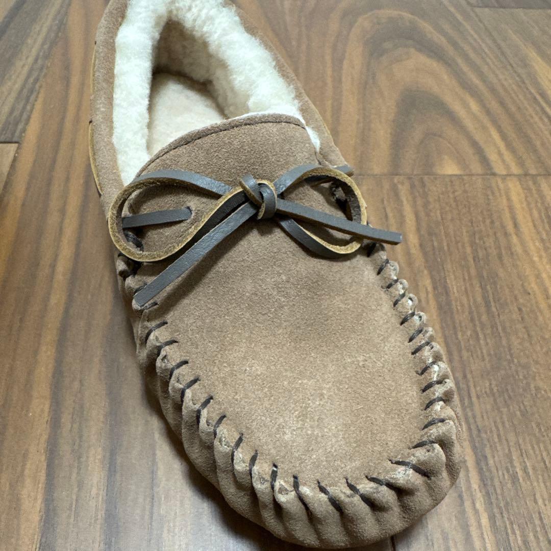 えんり⭐︎ EMU Australia モカシン ベージュ（箱なし）