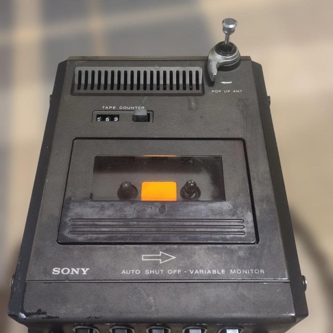 SONY JACKAL300 TV-FM/AMラジオ カセットコーダー