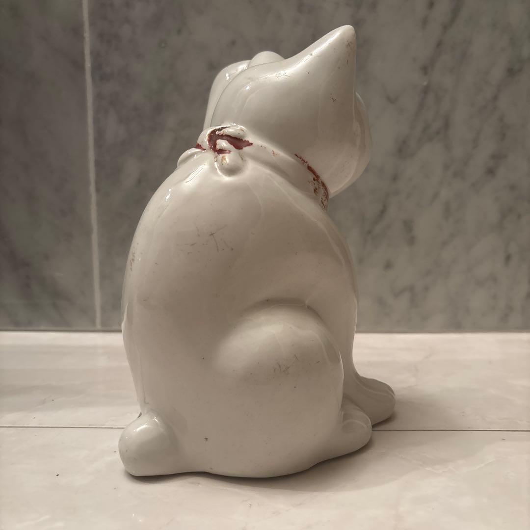 アンティーク　美し過ぎる「猫背」と体型が芸術的で他とは一線を画す招き猫