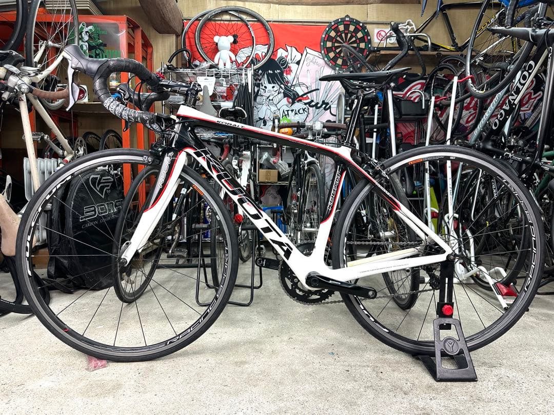 KUOTA KOBALTフルカーボン基本分解発送送料無料！消耗品交換済み！