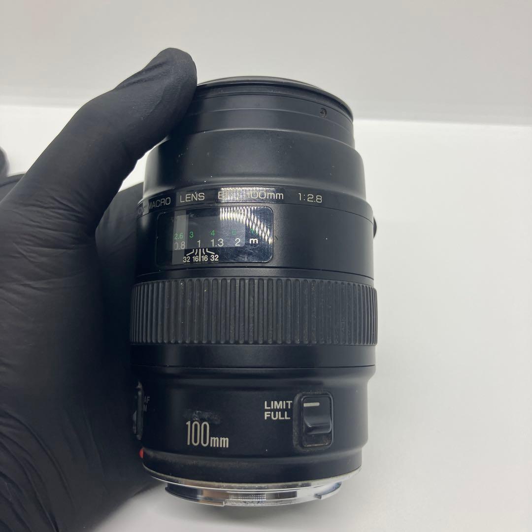 CANON MACRO Lens EF 100 2.8 動作OK