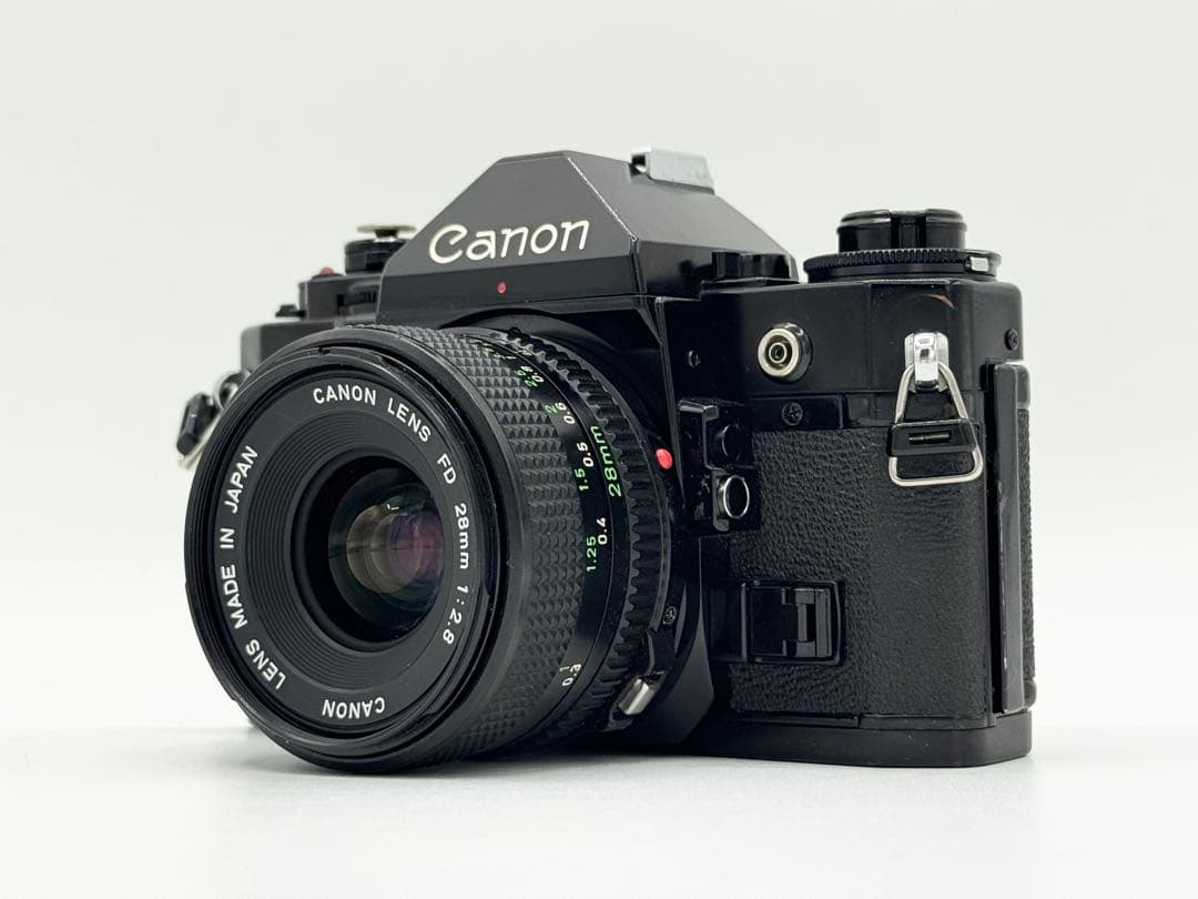 【整備済・完動品】Canon A-1 + NEW FD 28mm F2.8
