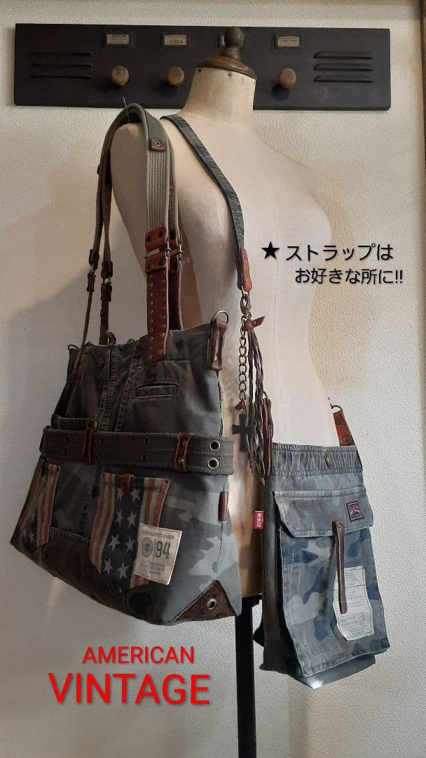 キャヨ★★★ミリタリーリメイク★★★AMERICAN VINTAGE