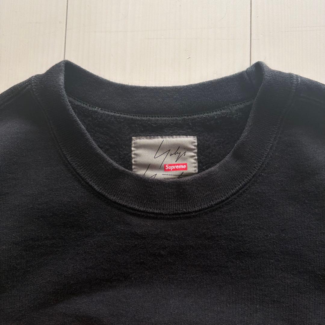 SUPREME ブラック トレーナー