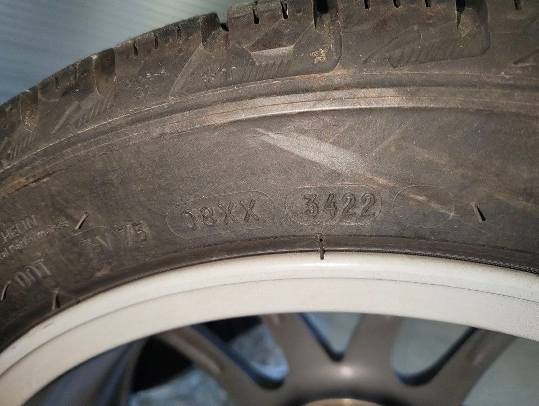 17インチ 日産純正ホイール・ミシュランスタッドレスタイヤセット