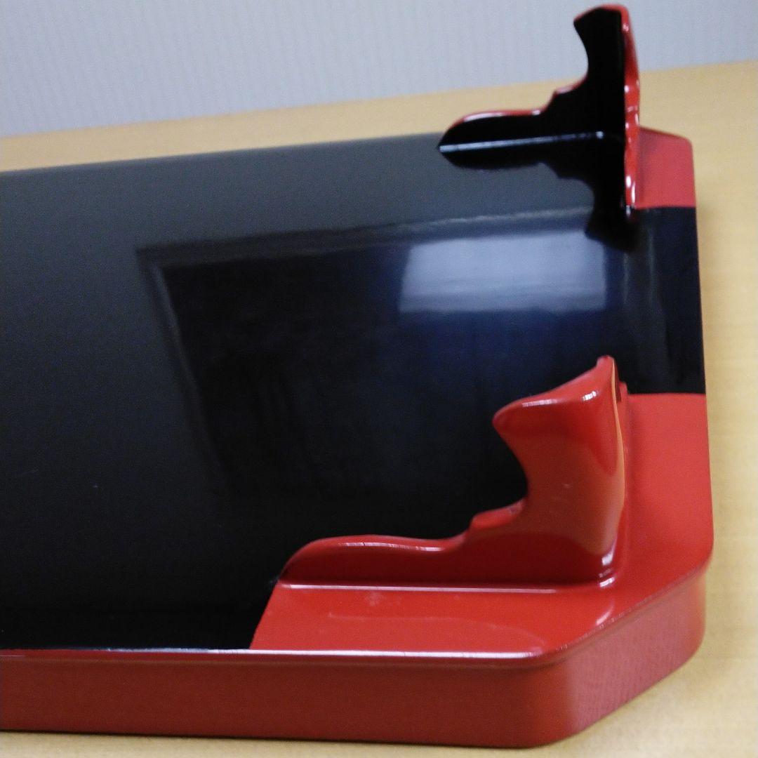 秋田川連漆器　川連塗大型祝膳　足付き膳　木製漆塗り