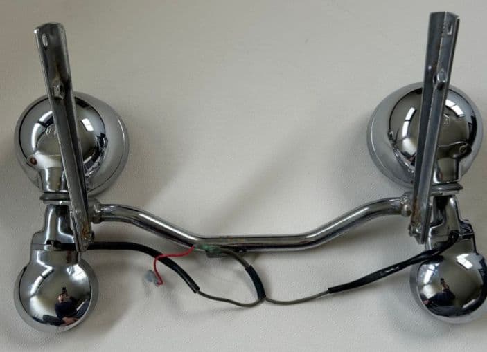 ハーレーソフイテイルフォグランプ