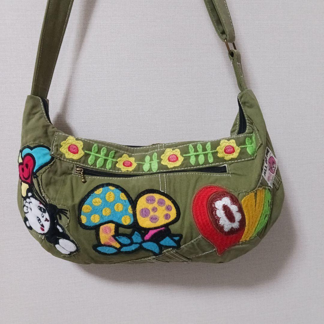 SA　①半月型ショルダーバッグ②ボストンバッグ　ハンドメイド