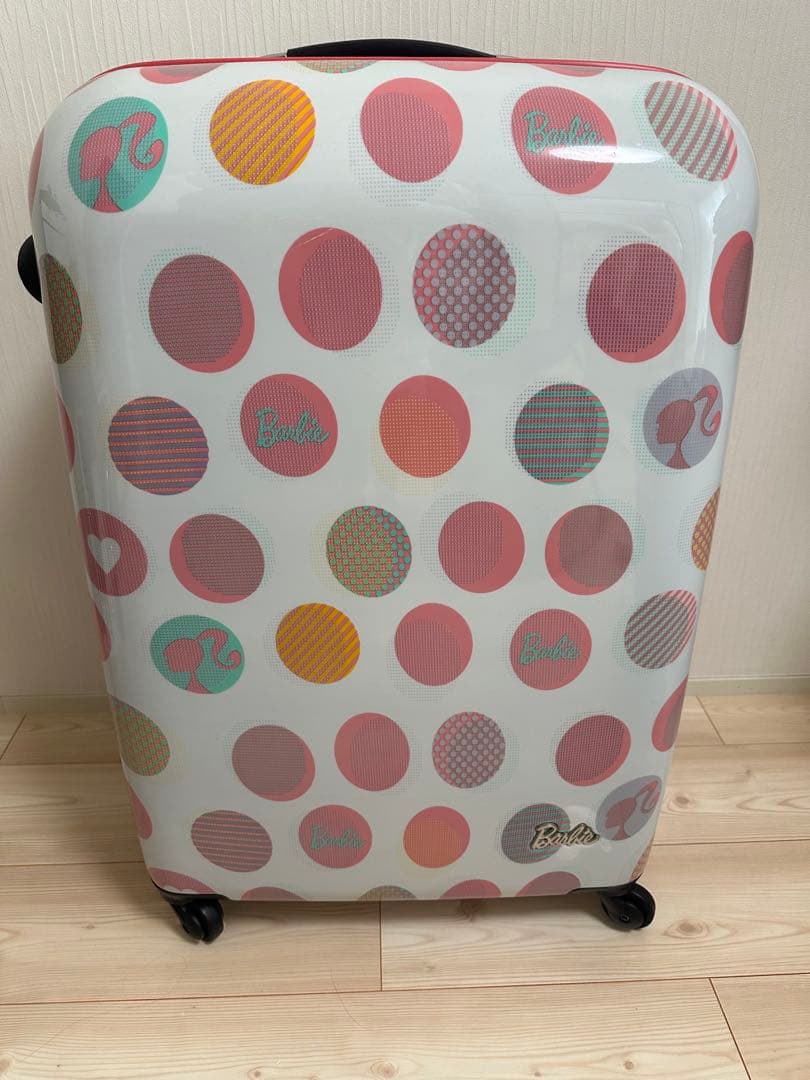 Barbie バービー ace スーツケース ピンク ホワイト 大型