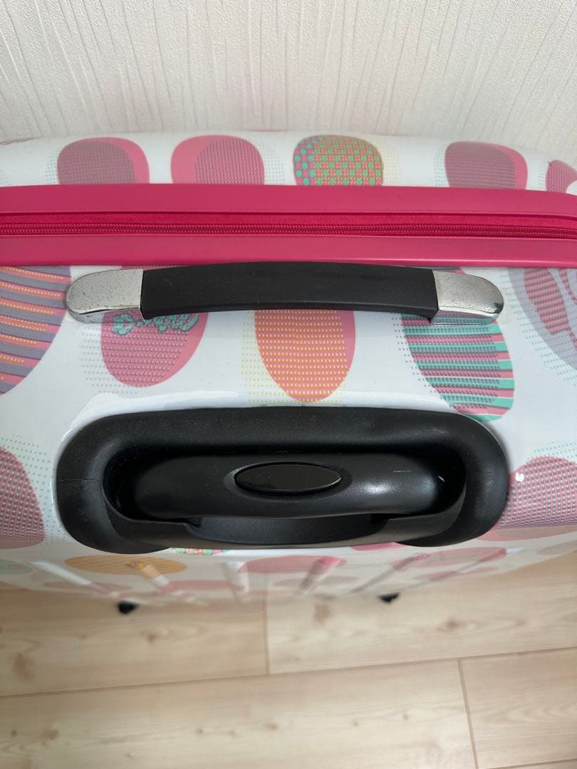 Barbie バービー ace スーツケース ピンク ホワイト 大型