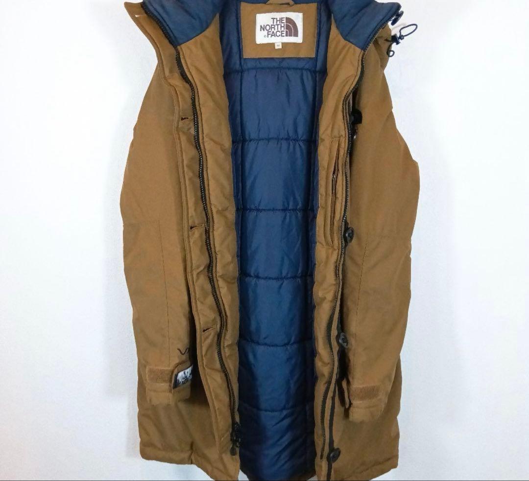 ザ ノースフェイス☆モッズコート ロングダウン ベンチコート M カーキ