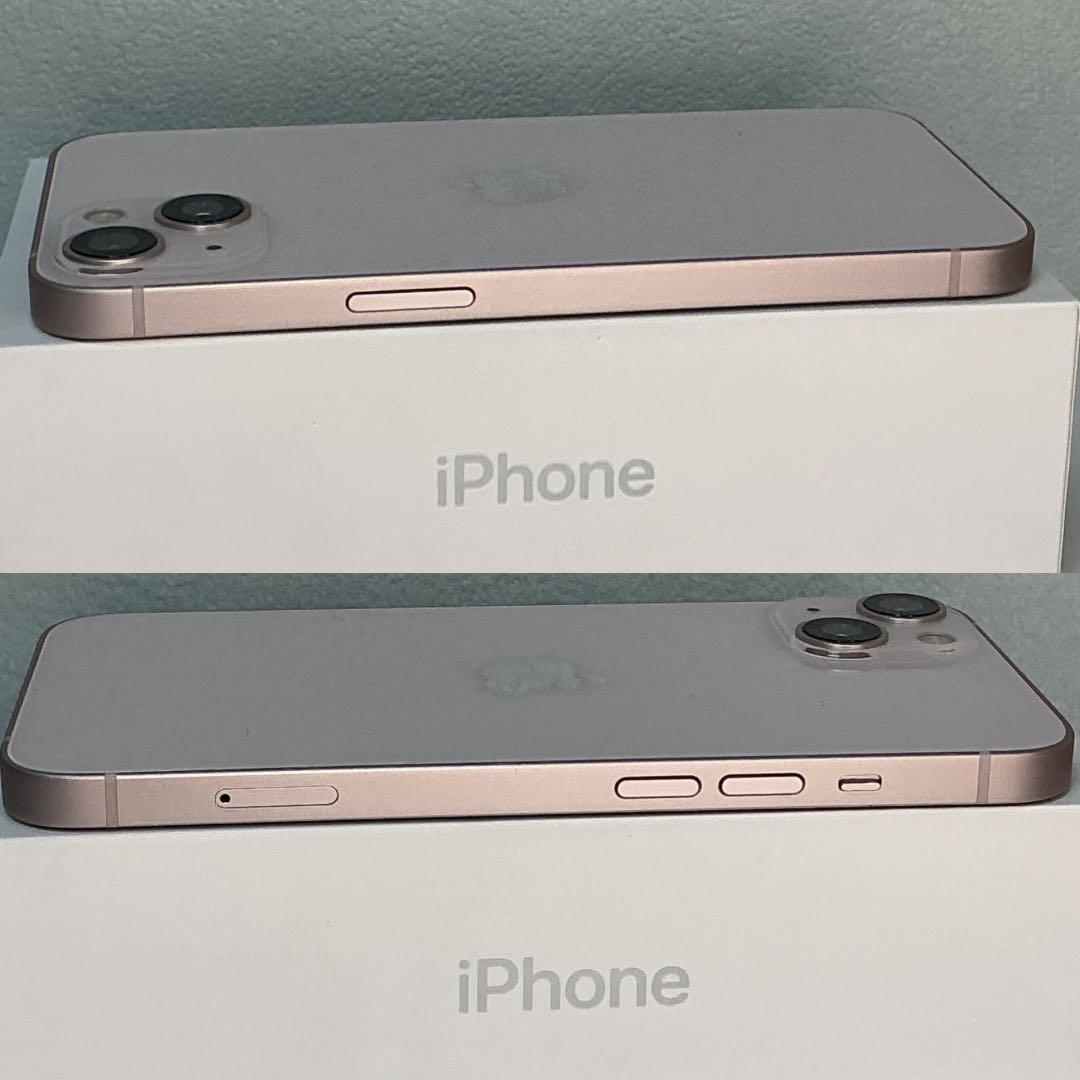 【美品】iPhone13 128GB ￼新品バッテリー100%SIMフリー