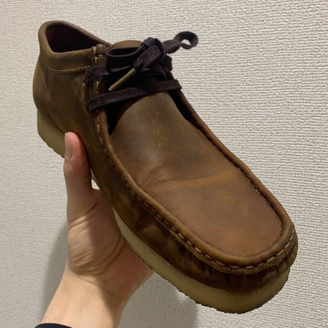 CLARKS ORIGINALS ブラウン　ワラビー