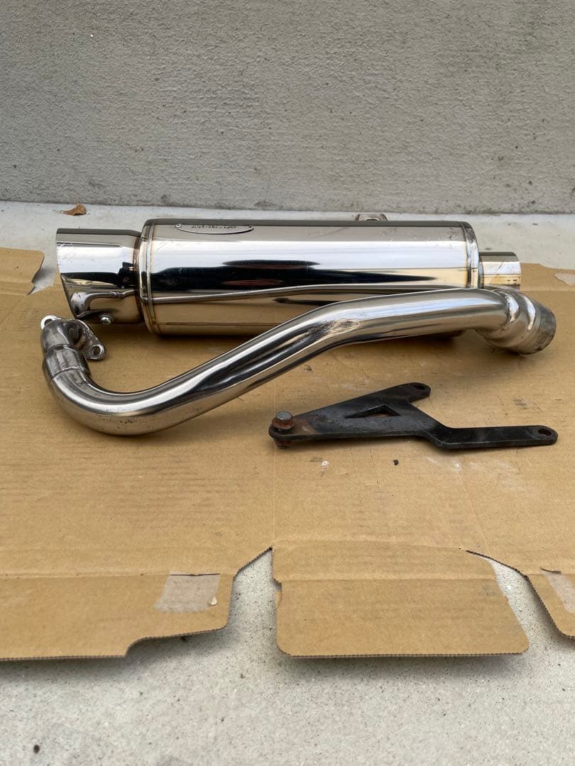 アドレス V125 Realize レクレス フルエキゾースト マフラー