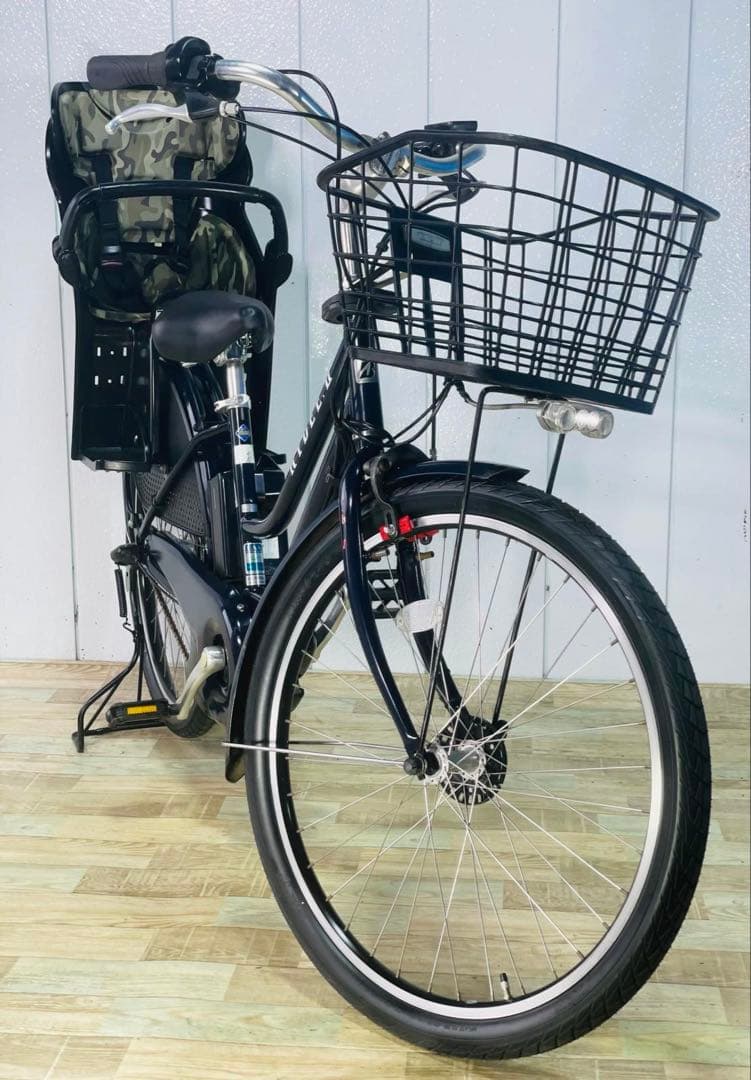 2954ブリヂストン8.7アンペア 26インチ子供乗せ電動アシスト自転車