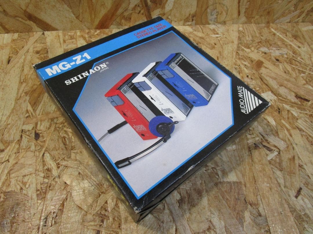 （激レア・未使用）SHINAON ポータブルカセットプレーヤー MG-Z1