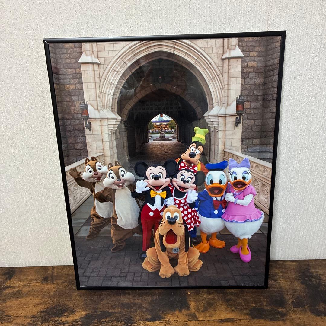 ディズニー　イマジニングザマジック　実写　フォトパネル　ポスター　額入り