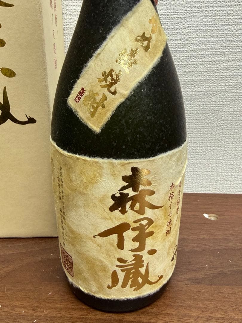 【未開封品】芋焼酎 かめ壺焼酎 森伊蔵 金ラベル720ml