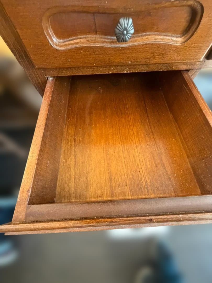 アンティーク調 木製デスク 両袖机 猫脚 引き出し6杯 クラシック 書斎机 作業