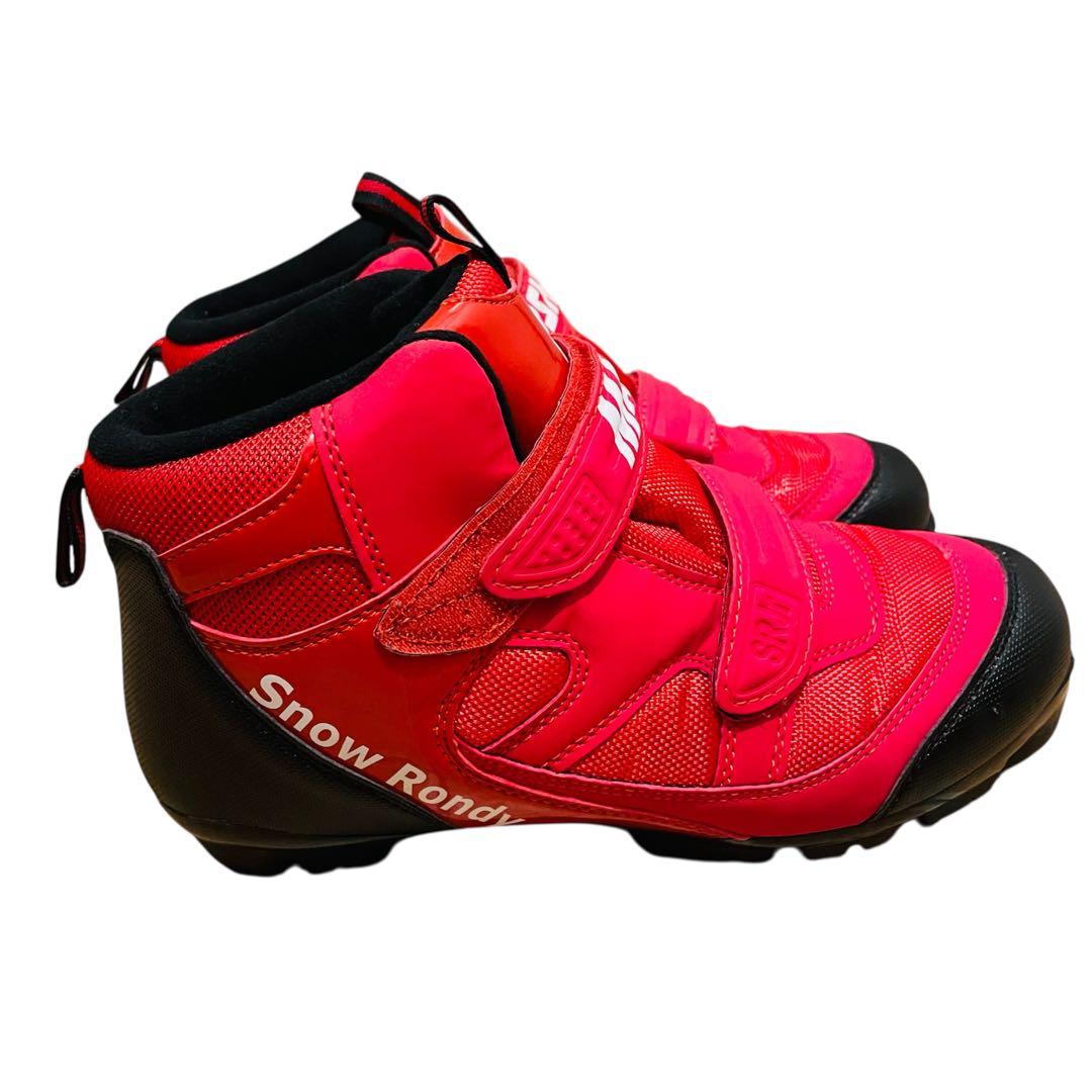 【美品】MADSHUS クロスカントリー スキー ブーツ ジュニア用 25cm