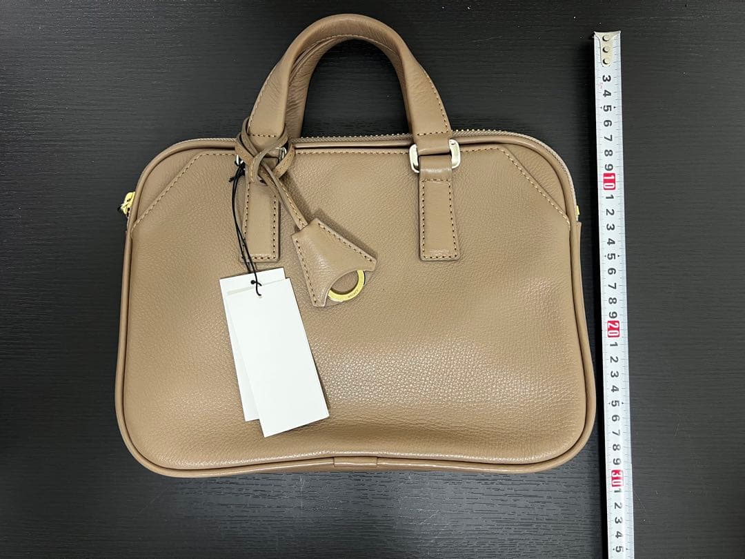 aniary コンパクトブリーフ Shrink Leather 美品