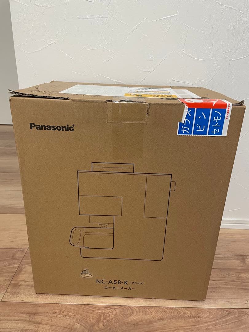 新品未使用 未開封 Panasonic NC-A58-K コーヒーメーカー