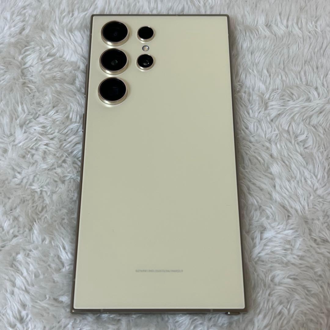 ★Galaxy S24 ultra 256GB チタニウムイエロー i62