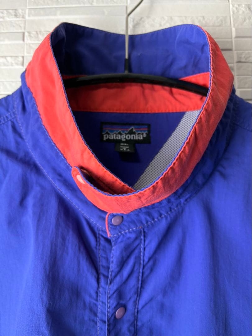 90s patagonia USA製　パタゴニア プルオーバーナイロンジャケット