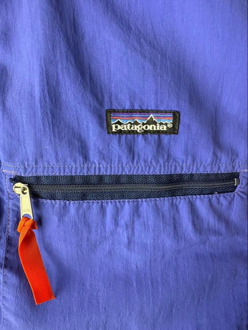 90s patagonia USA製　パタゴニア プルオーバーナイロンジャケット
