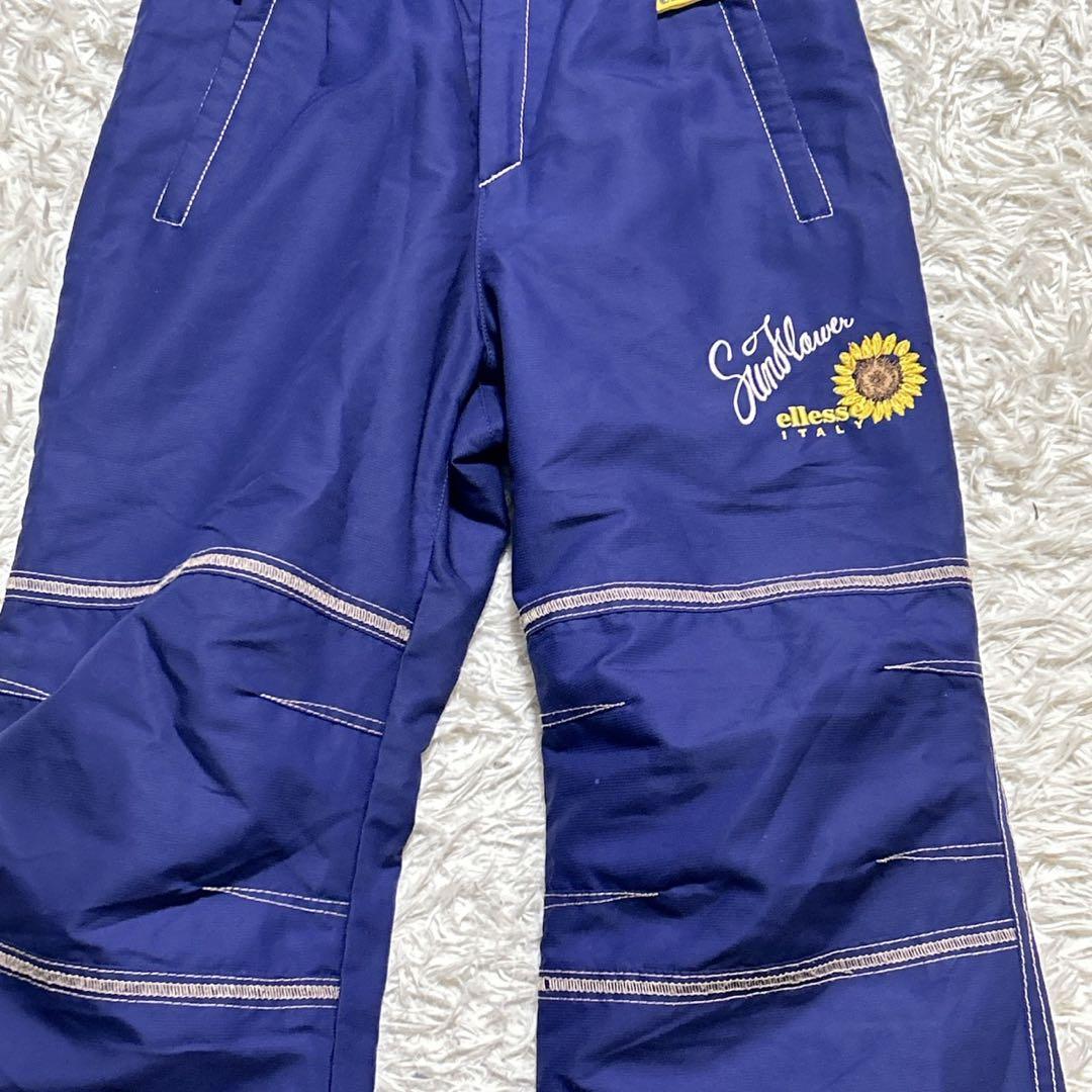 【2299】✨美品✨ ellesse スキーウェア　セットアップ　フラワー