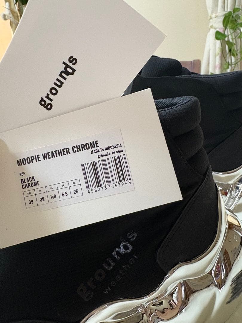 【Grounds】Moopie Weather Chrome(39/25cm)