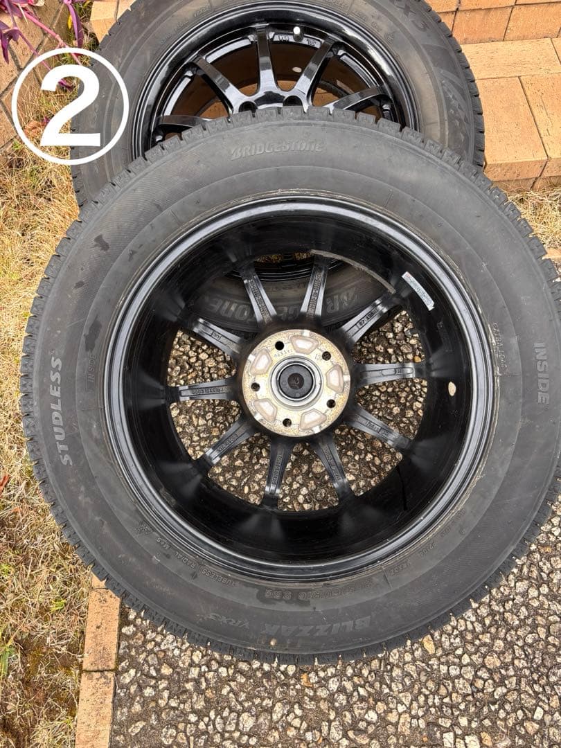 ブリヂストン VRX3 205/60r16 スタッドレス タイヤ ホイール