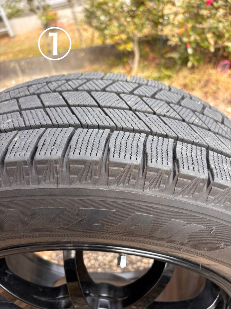 ブリヂストン VRX3 205/60r16 スタッドレス タイヤ ホイール